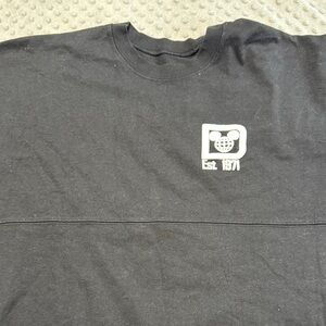 Disney Black Long Sleeve Men's Tee